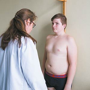 enfant obèse mesure