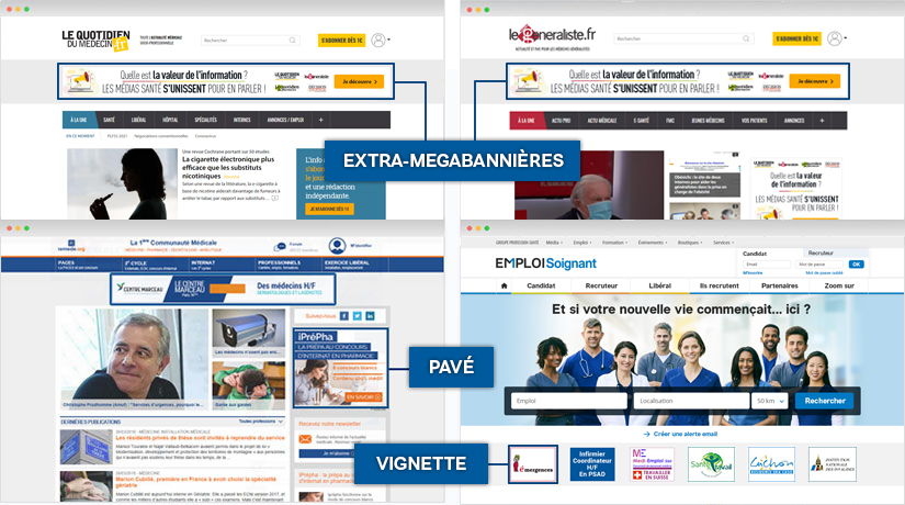 zones publicitaires